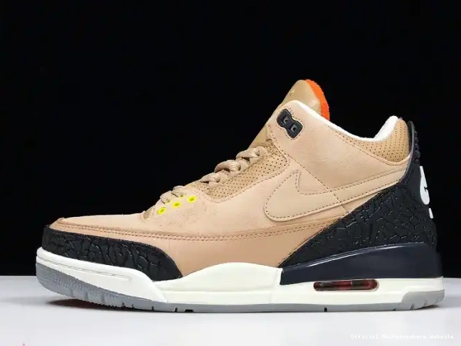 Official Maikesneakers JTH Air AV6683-200 Beige Jordan 3 Bio 0505